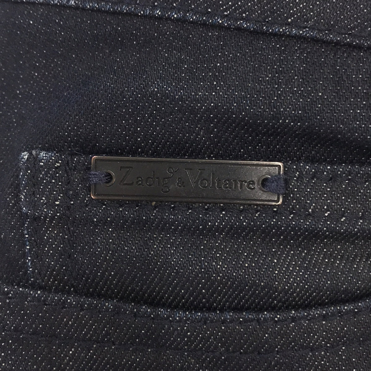 ZADIG & VOLTAIRE / ザディグ エ ヴォルテール | ストレート デニムパンツ | 29 | インディゴ | レディース