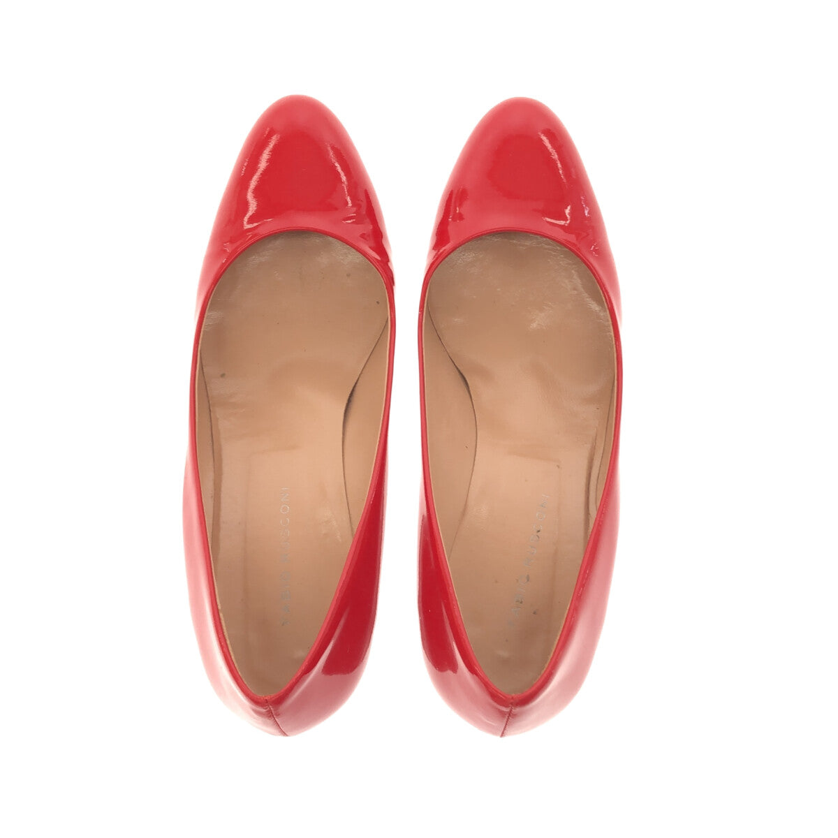 Fabio Rusconi / 파비오르스코니 | 에나멜 라운드 투 펌프스 | 37 1/2 | 레드 | 여성