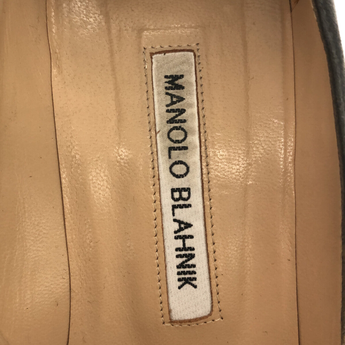 MANOLO BLAHNIK / マノロブラニク | スエード ポインテッドトゥ ヒール