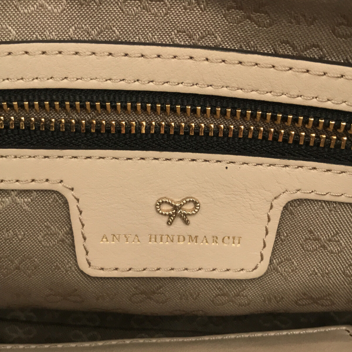 ANYA HINDMARCH / アニヤハインドマーチ | 2Way レザー フラップ 