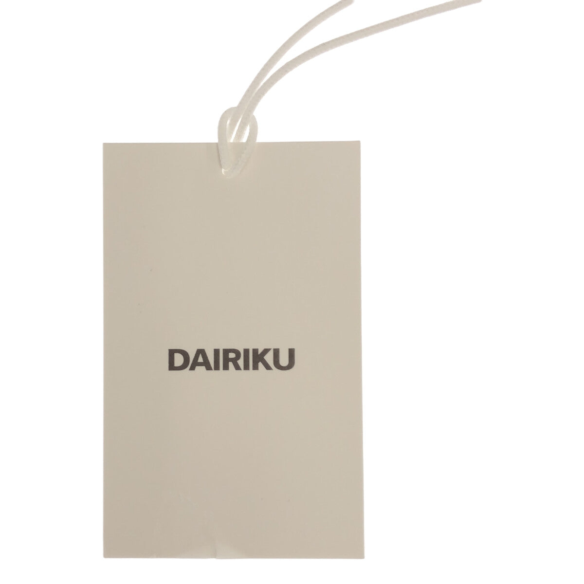 【新品】 DAIRIKU / ダイリク | 2022AW | 