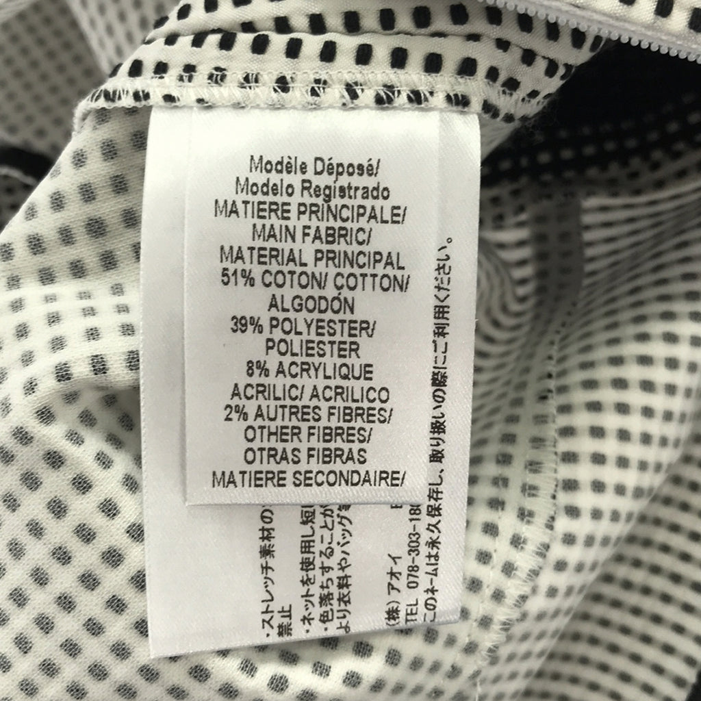 保爾卡 |全身刺繡雙色無袖連身裙 | 38 |白色/黑色|女性的