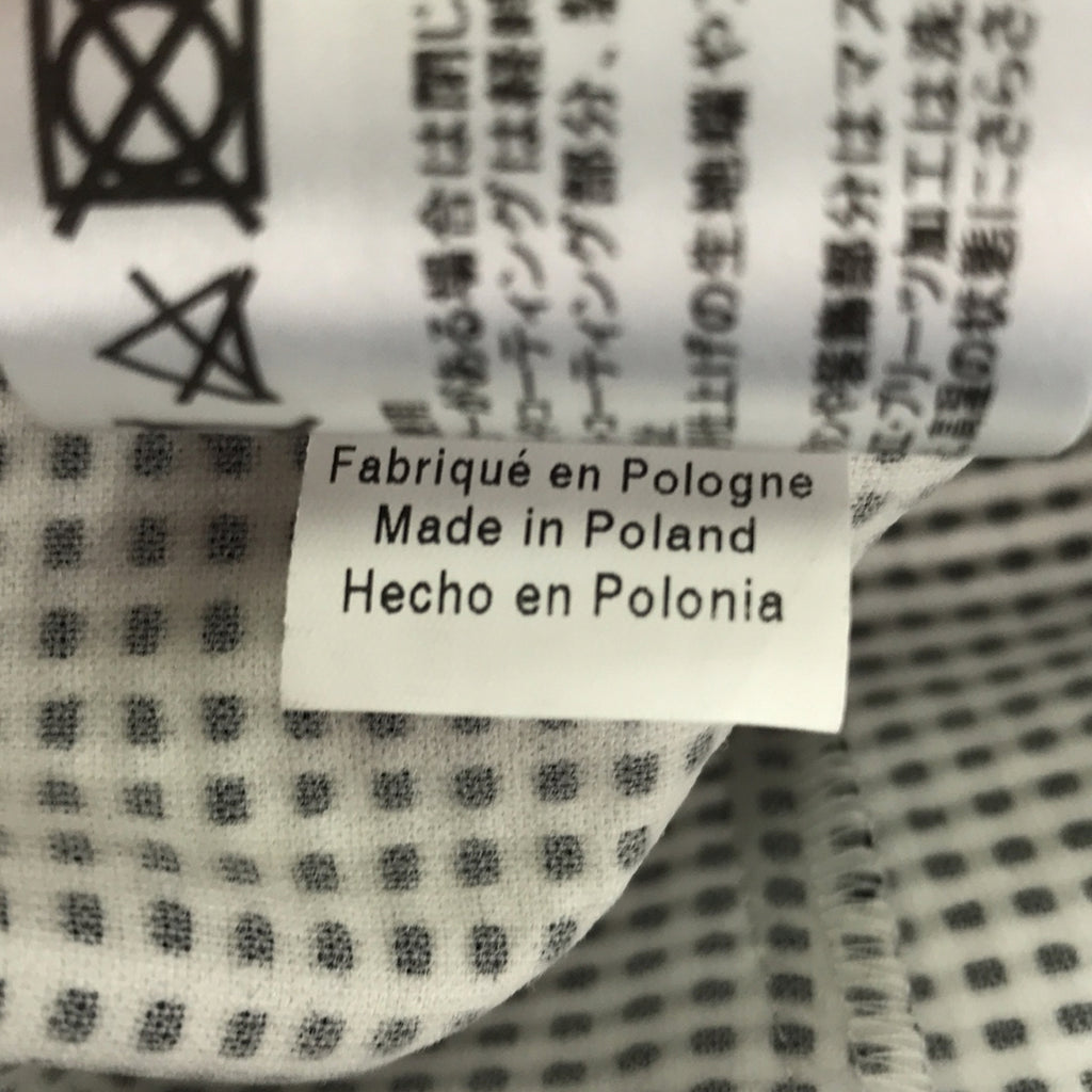 保爾卡 |全身刺繡雙色無袖連身裙 | 38 |白色/黑色|女性的