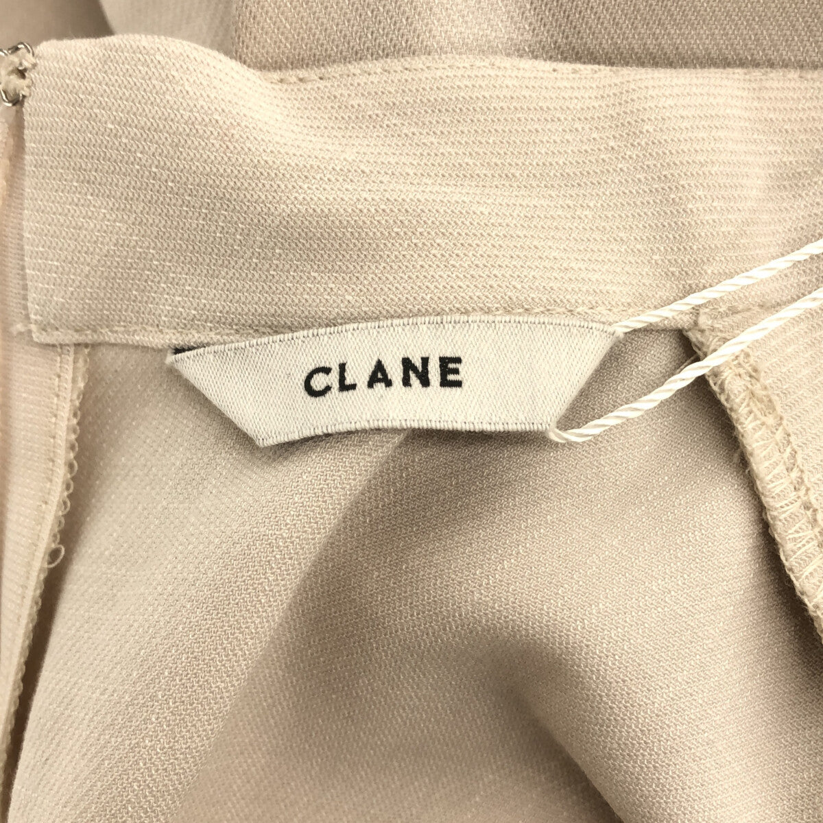 [新品] CLANE | 2023秋冬 |立領鬆鬆連身衣 | 2 |象牙 |女性的