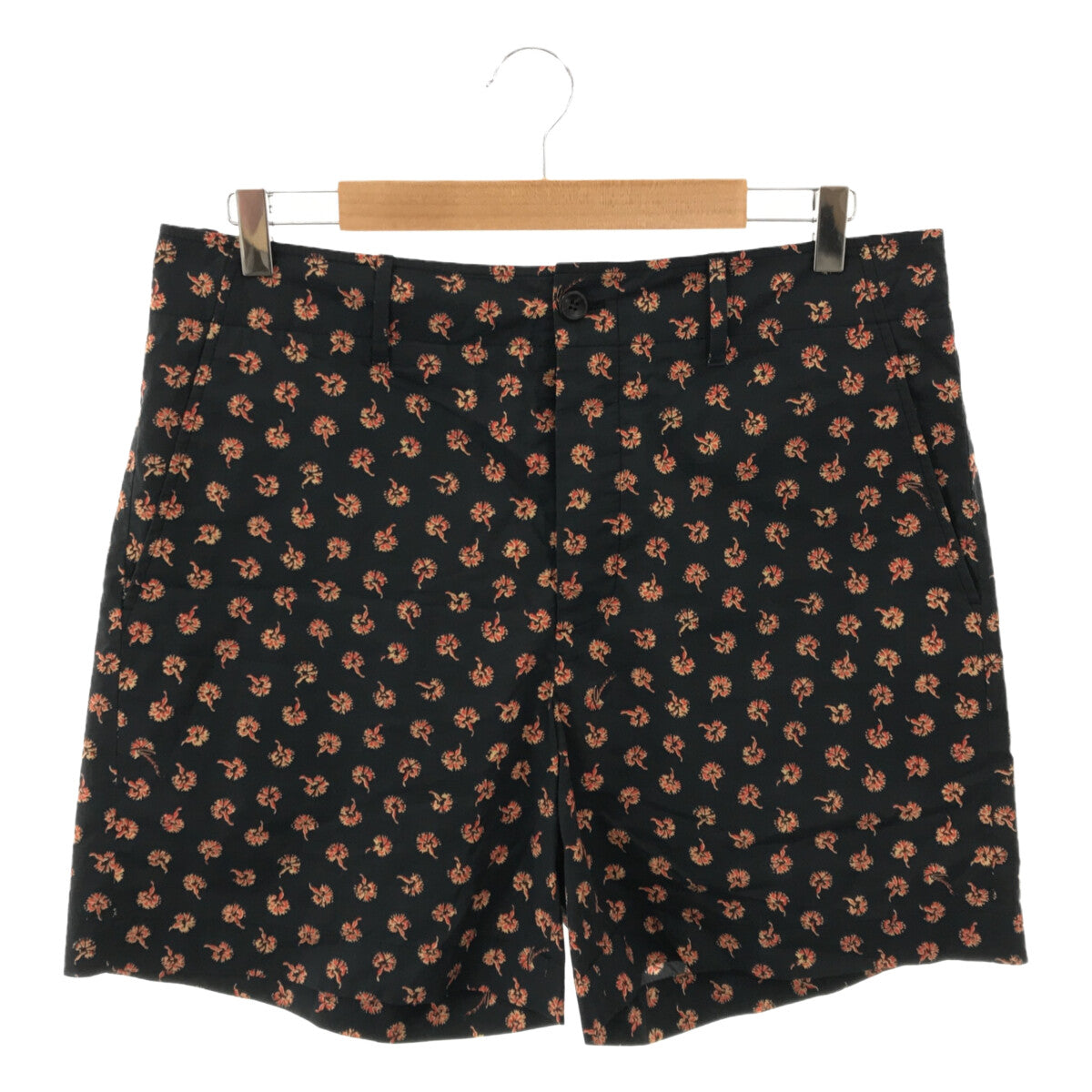 GUCCI / グッチ | フラワー柄 ショートパンツ | 46 | ネイビー/レッド/ベージュ | メンズ