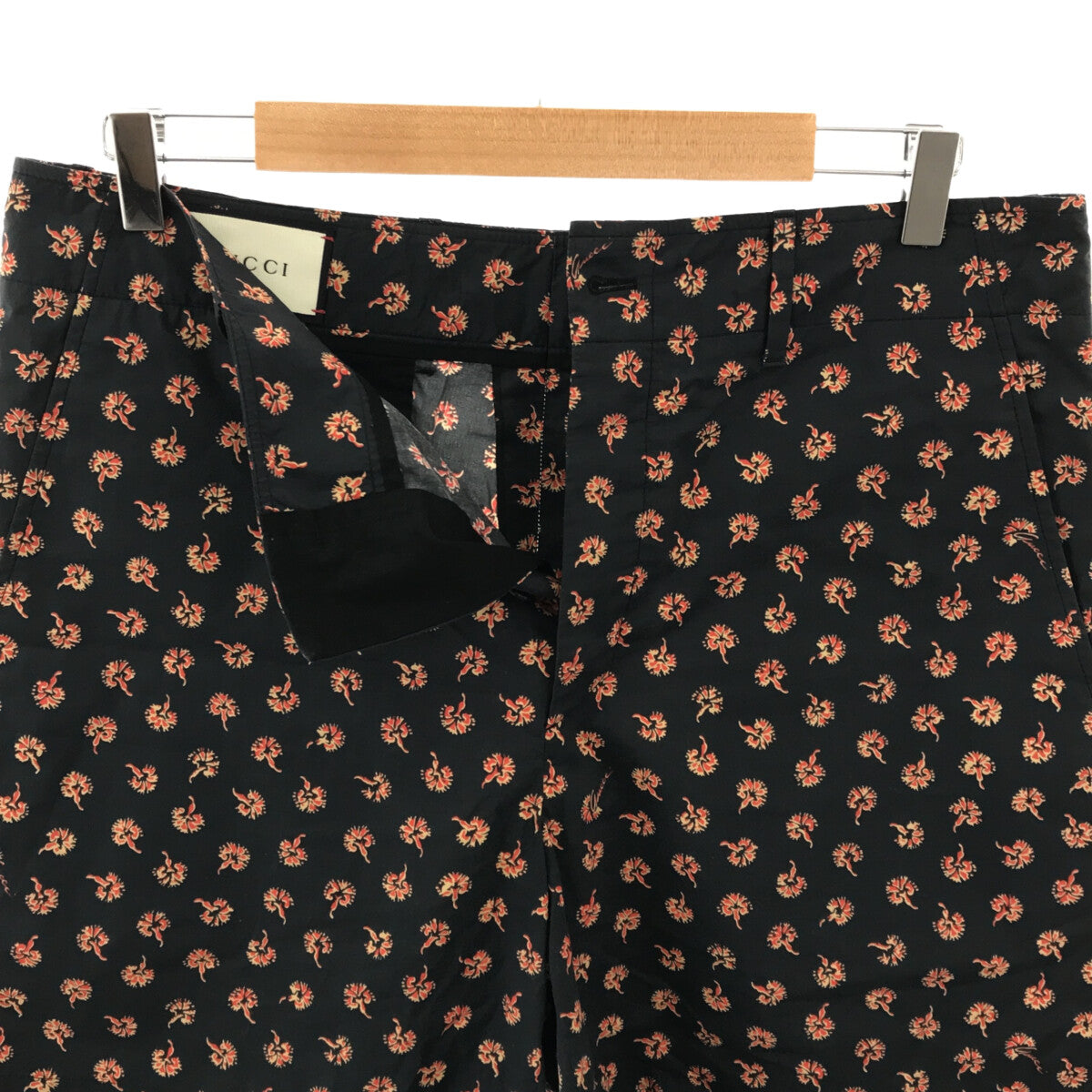 GUCCI / グッチ | フラワー柄 ショートパンツ | 46 | ネイビー/レッド/ベージュ | メンズ