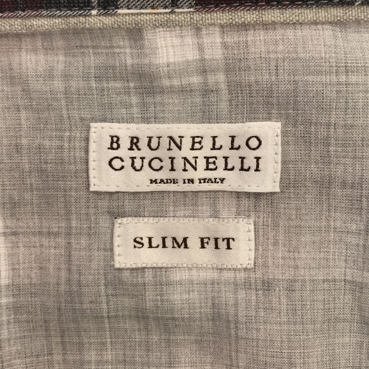 BRUNELLO CUCINELLI / ブルネロクチネリ | コットン チェック ボタンダウンシャツ | S | メンズ – KLD