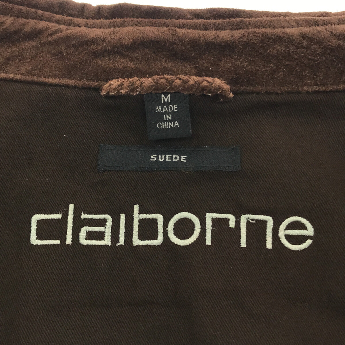 claiborne / シャツ スエードレザー クレイボーン デザイン