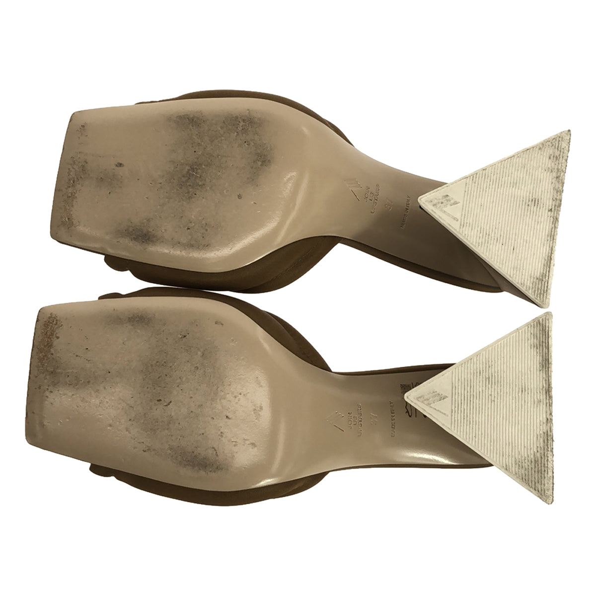 The Attico / ジ アティコ | Devon ミュールサンダル | 37 | キャメル | レディース