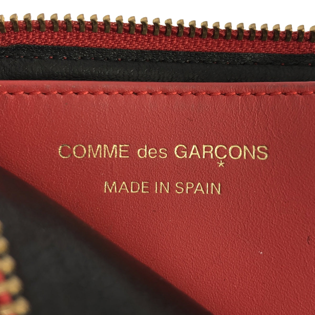 COMME des GARCONS / コムデギャルソン | ポルカドット L字ジップ 
