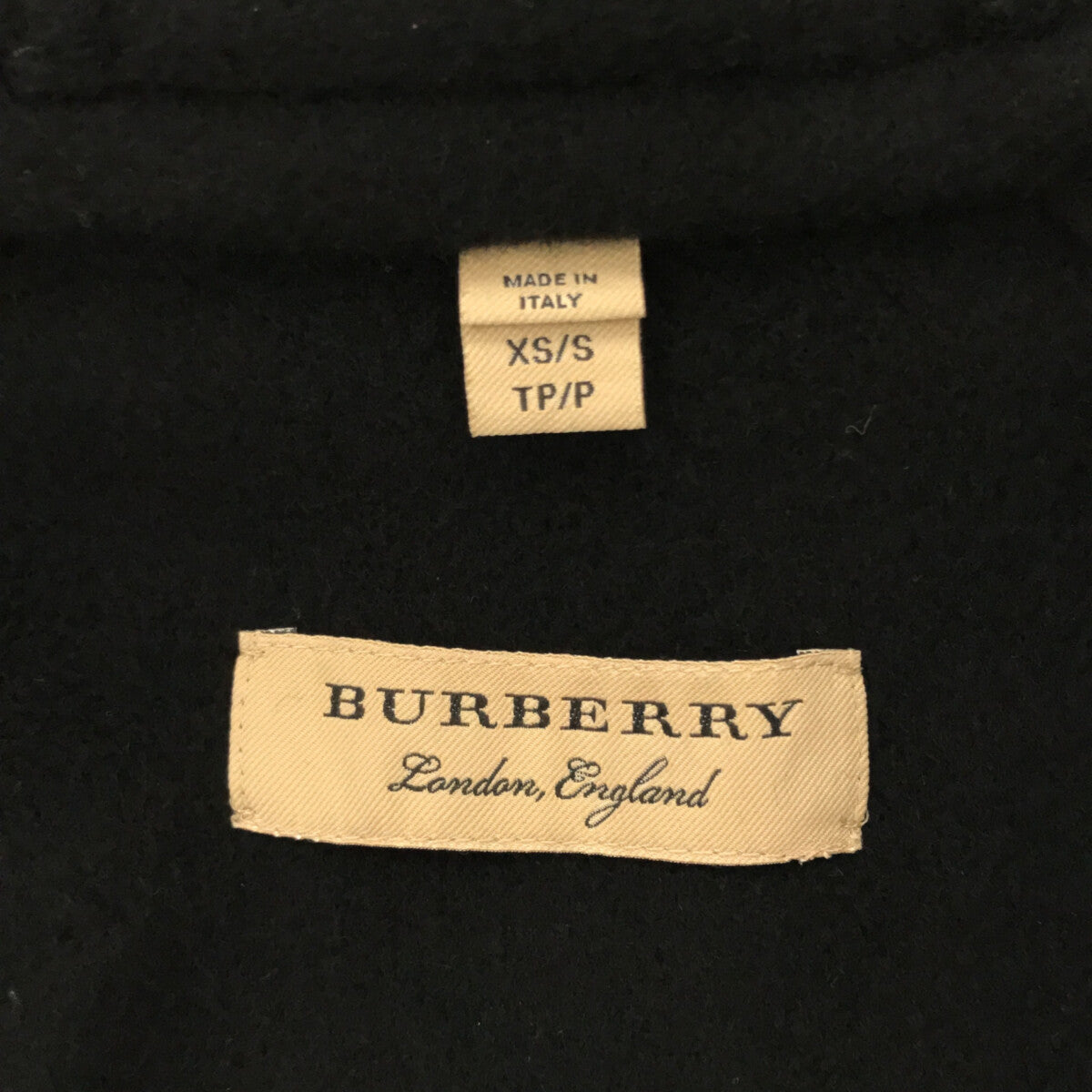 Burberry / バーバリー | カシミヤ100% ステンカラー ベルテッド