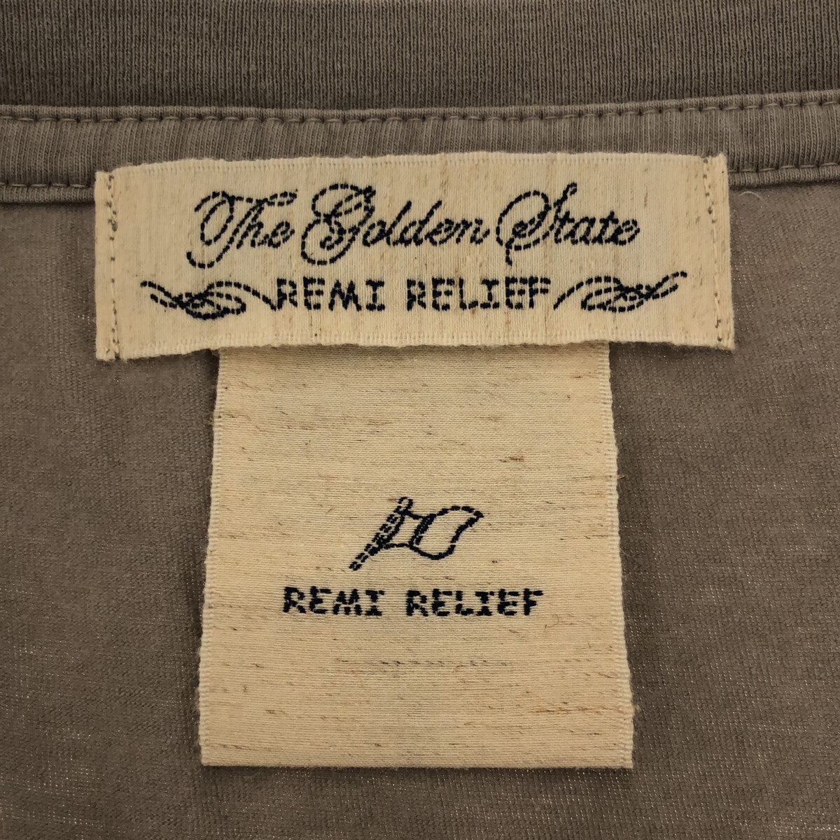 REMI RELIEF / レミレリーフ | 2021SS | MUSE de Deuxieme Classe 取扱い ポケツキ 7ブ Tシャツ | F |