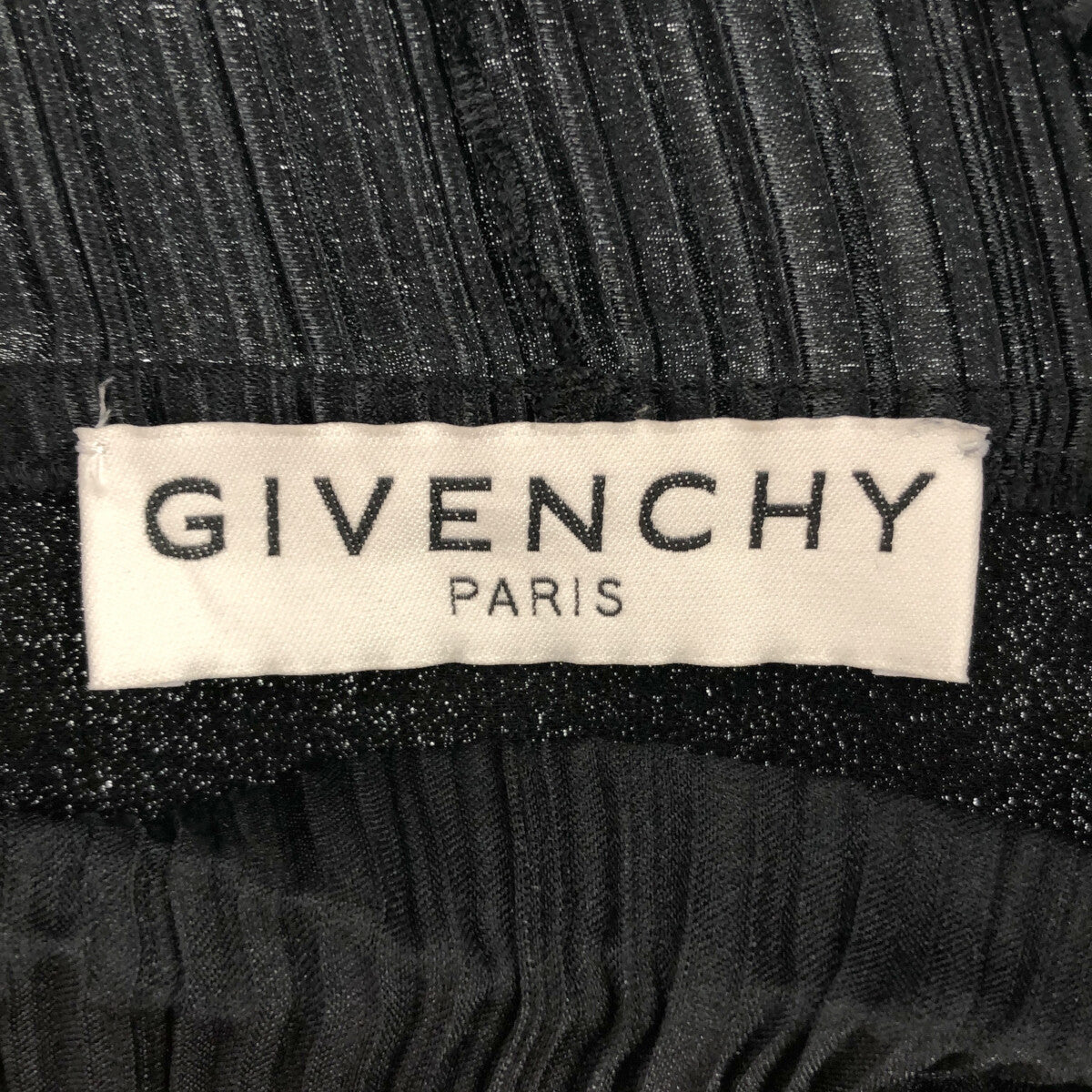 GIVENCHY / ジバンシィ | プリーツ プルオーバーブラウス | 38 | ブラック | レディース