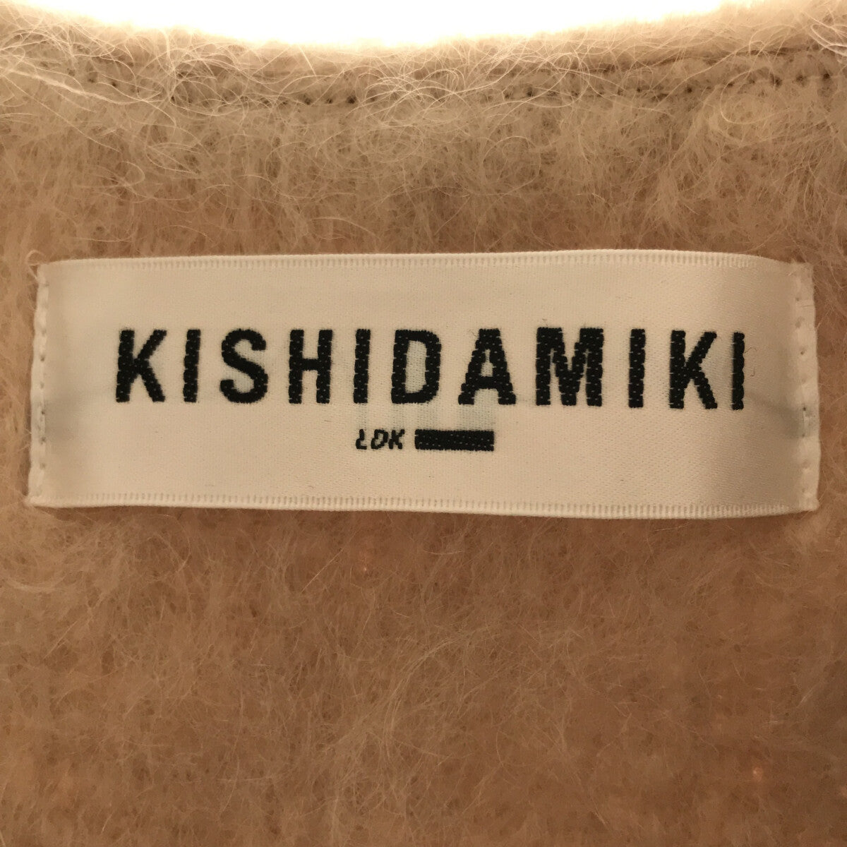 KISHIDAMIKI / キシダミキ | 2021AW | constructive dress モヘヤ混