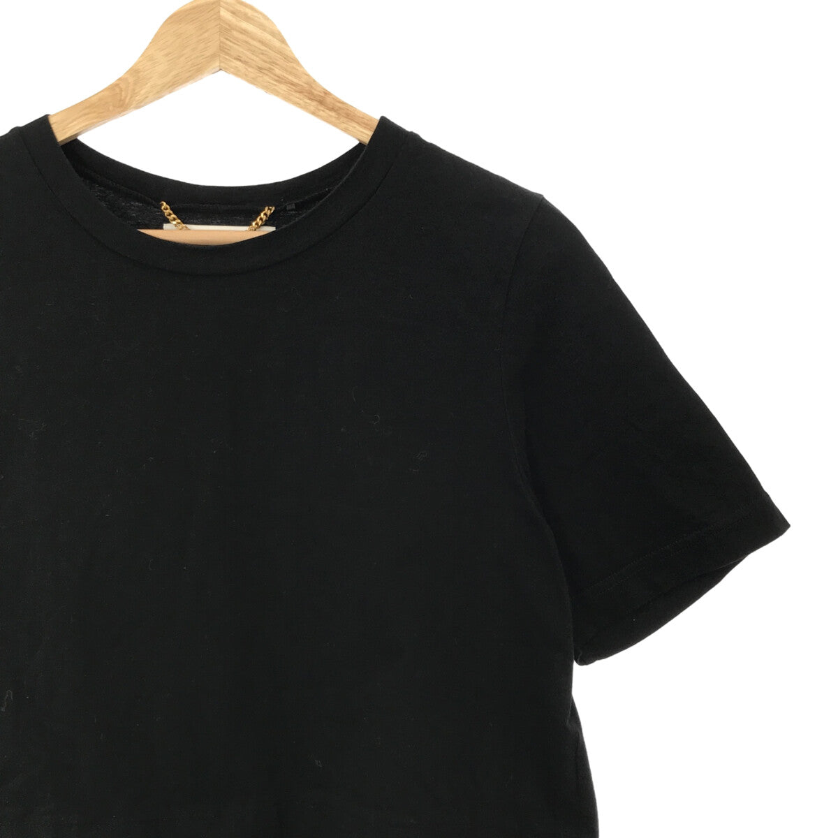 MUVEIL / ミュベール | フリルデザイン カットソー Tシャツ | 38 | ブラック | レディース