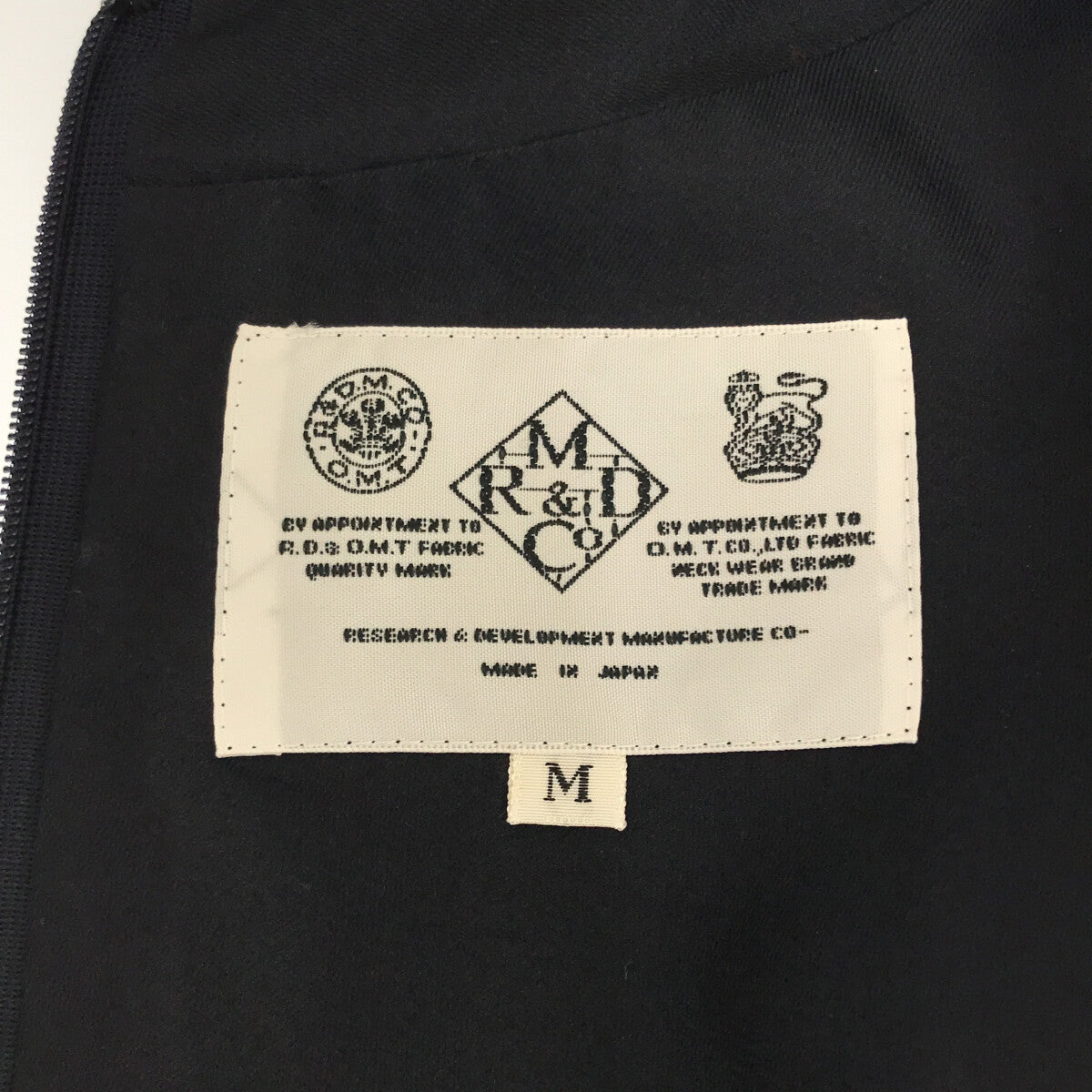 R&D.M.Co / オールドマンズテーラー | シルク ポケット ドレス ワンピース | M |