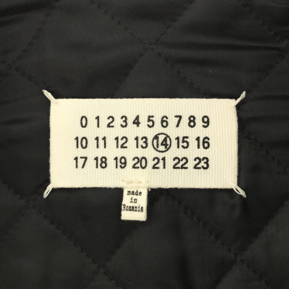 Maison Martin Margiela / メゾンマルタンマルジェラ | 2015AW | ? 八の字 羊革 ラムレザー シングル ライダース  ジャケット | 46 |