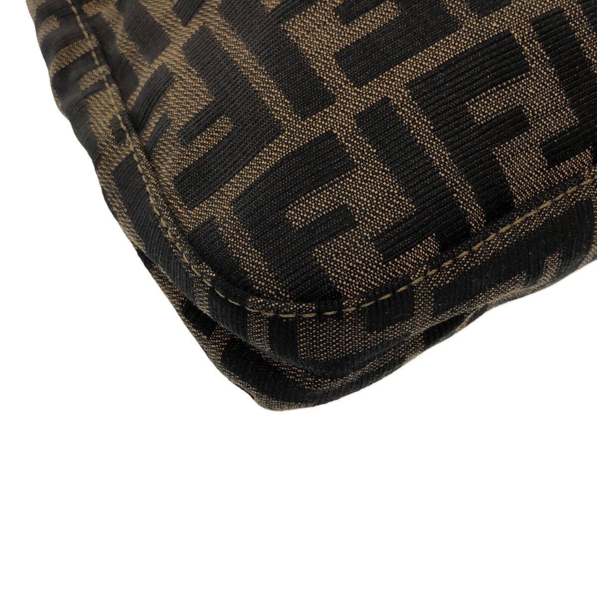 FENDI / フェンディ | ズッカ マンマバケットショルダーバッグ | ブラウン | レディース