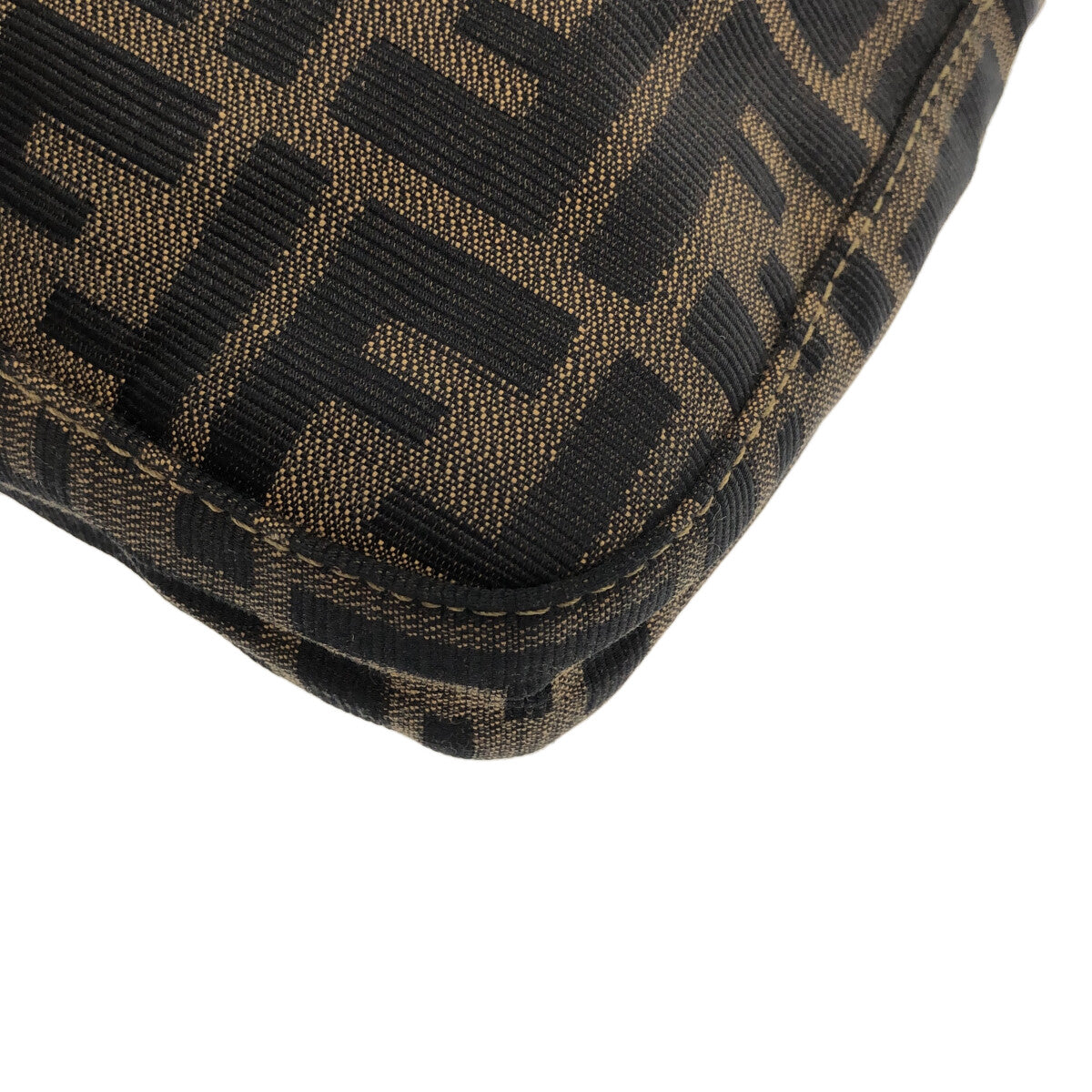 FENDI / フェンディ | ズッカ マンマバケットショルダーバッグ | ブラウン | レディース