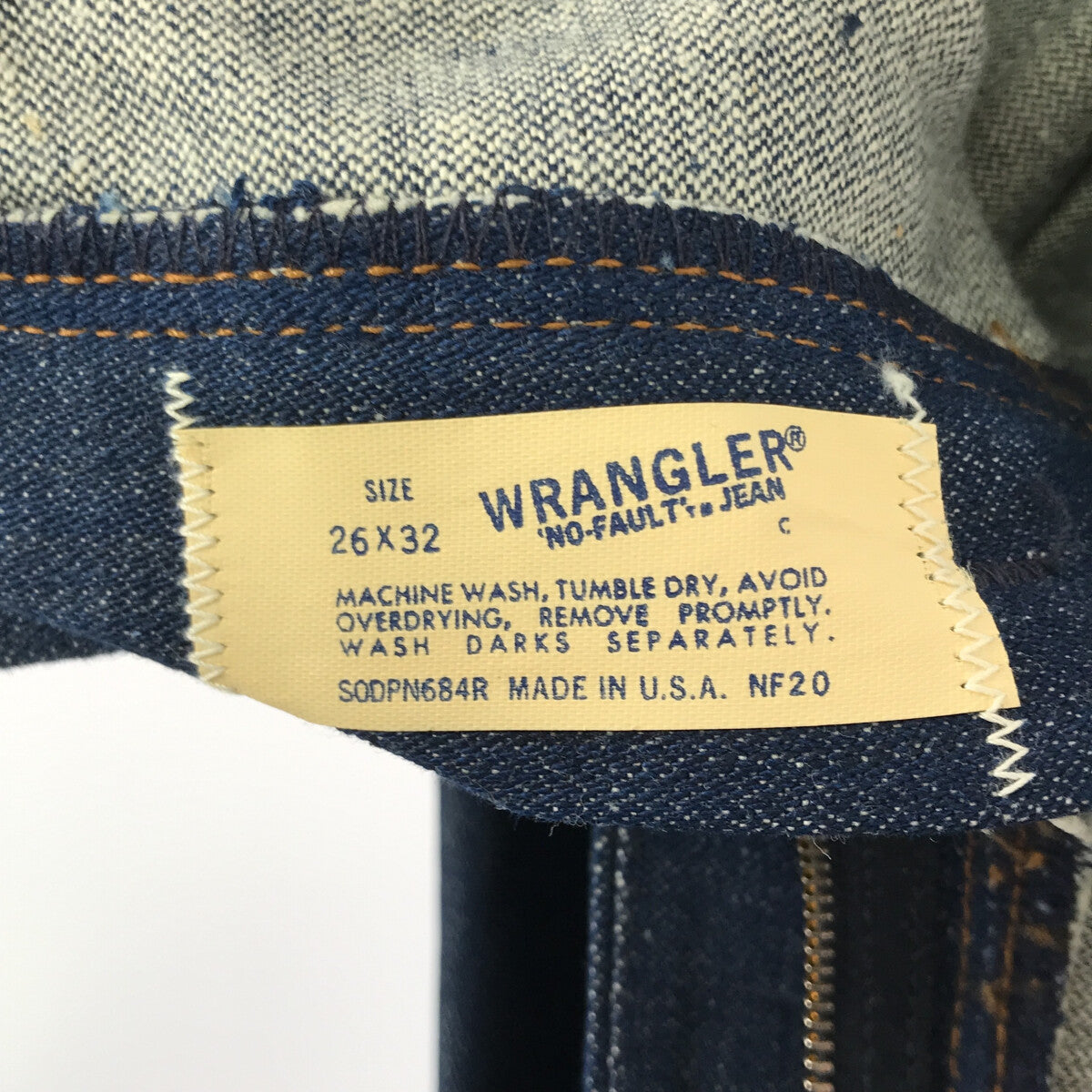 新品】 WRANGLER / ラングラー | 80s～ ヴィンテージ デッドストック 