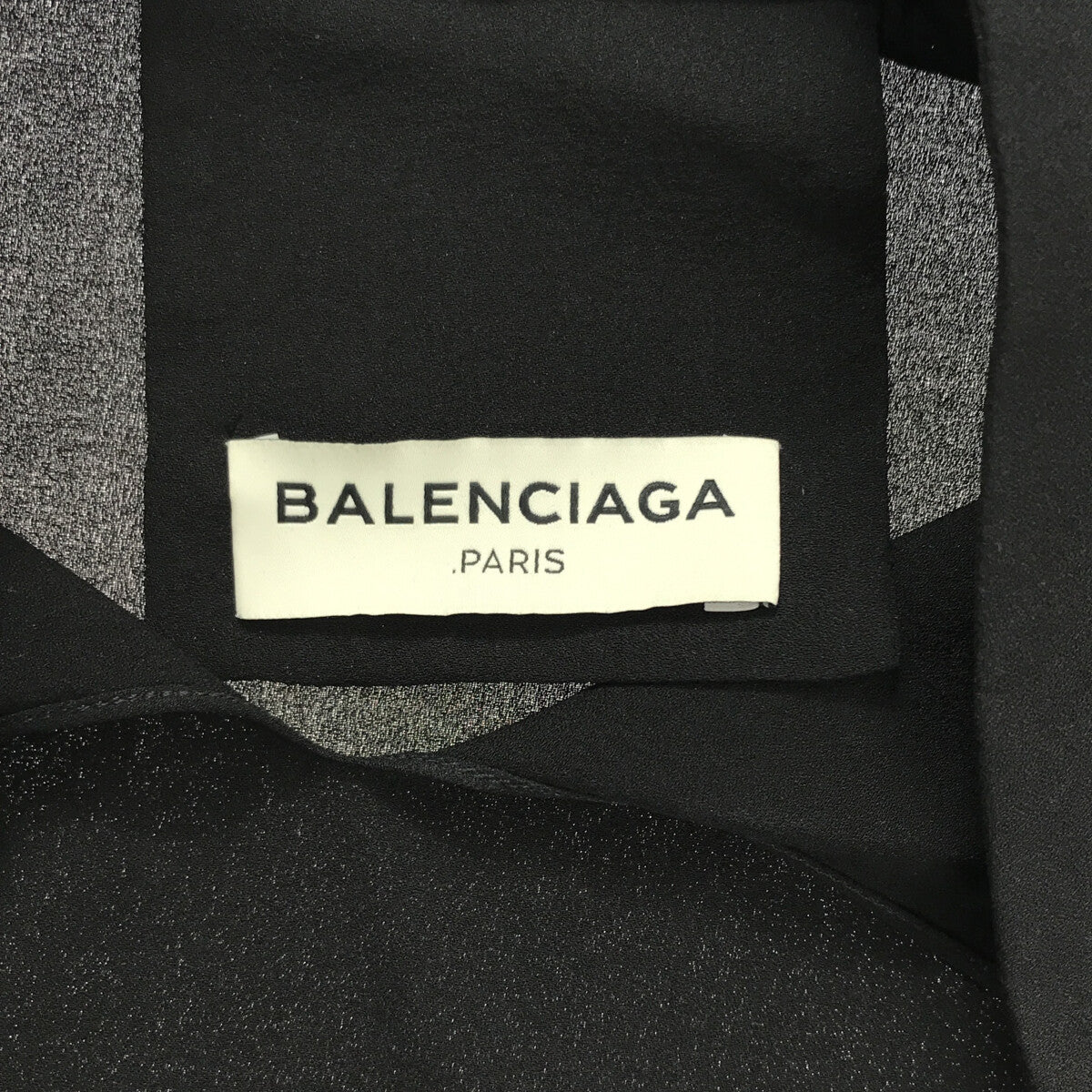 BALENCIAGA / バレンシアガ | シルク スキッパー ノースリーブブラウス