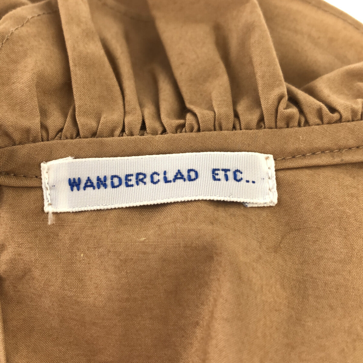 WANDERCLAD ETC / ワンダークラッドエトセトラ | フリル プル 
