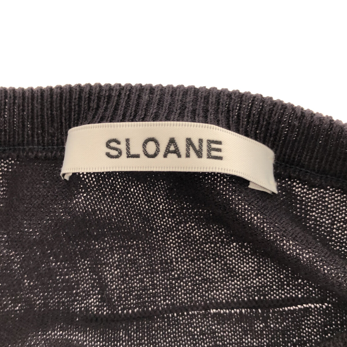 SLOANE / スローン | 14G天竺 コットン 半袖 クルーネック ニット | 4