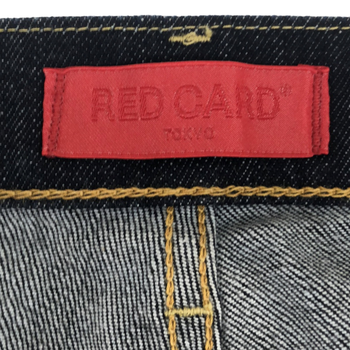 RED CARD / レッドカード | Happiness / テーパード ストレッチ デニムパンツ | 25 | レディース