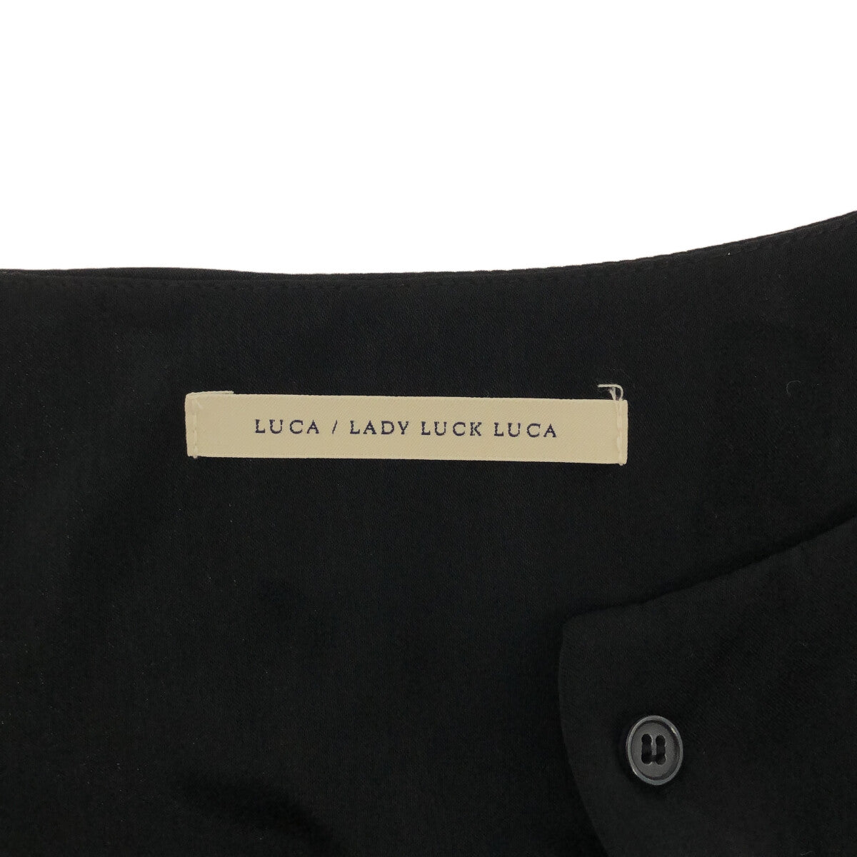 LUCA/LADY LUCK LUCA / ルカ/レディラックルカ | タックギャザーワンピース | ブラック | レディース – KLD