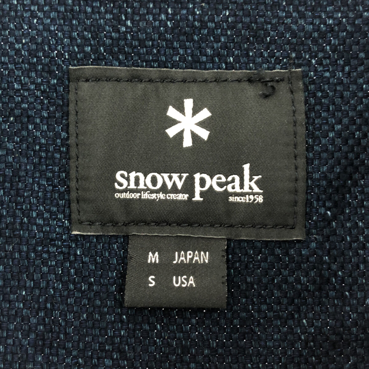 Snow Peak スノーピーク ノラギジャケットパンツ セットアップ LM黒