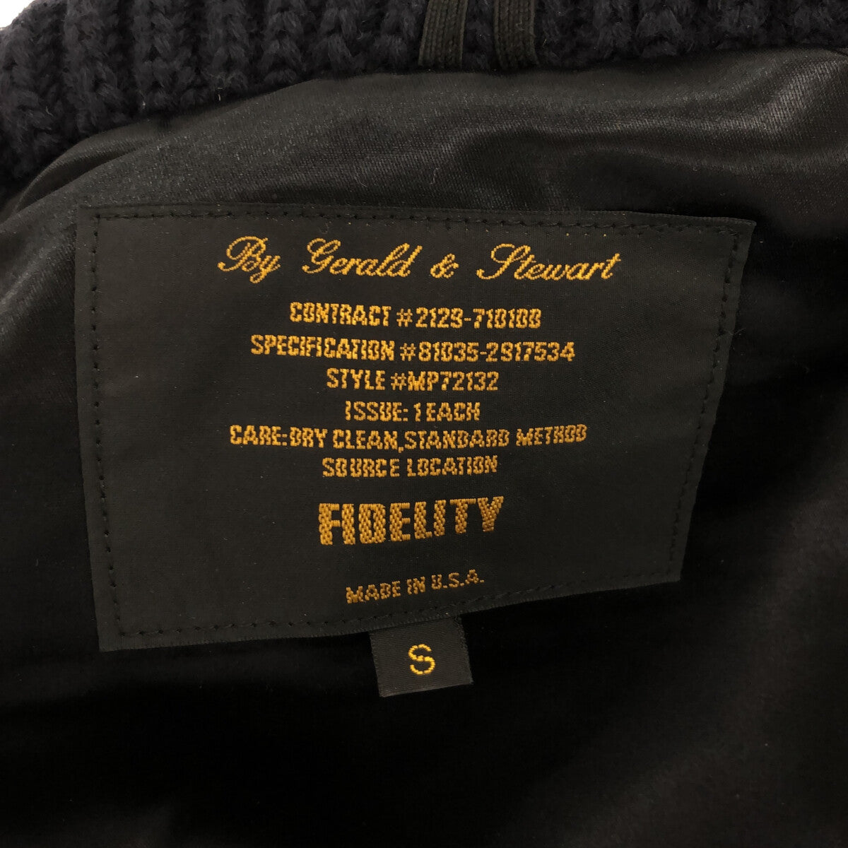 FIDELITYフィデリティ ドンキージャケット Sサイズ USA製