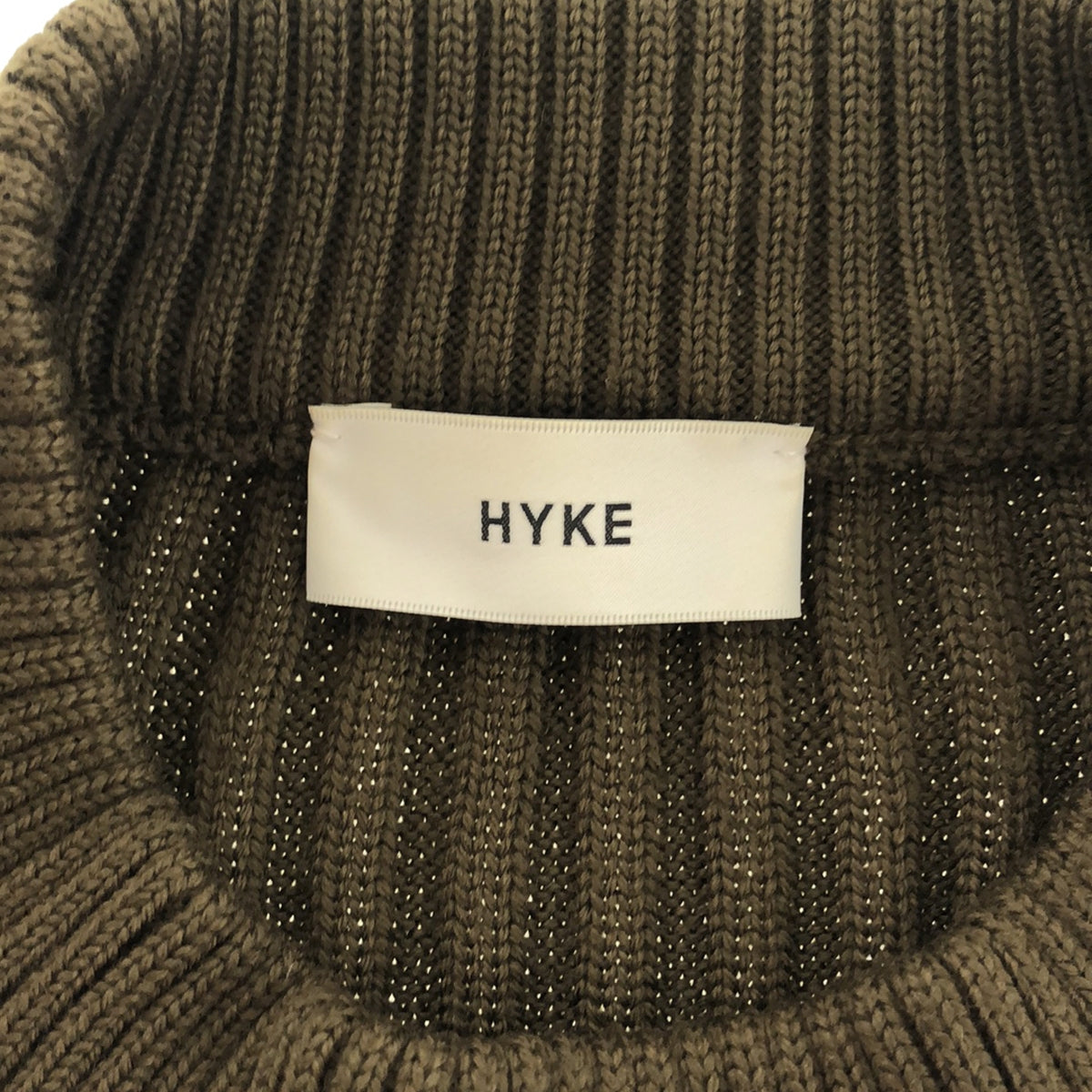 HYKE / ハイク | 2019AW | COMMAND SWEATER ニットポンチョ | – KLD