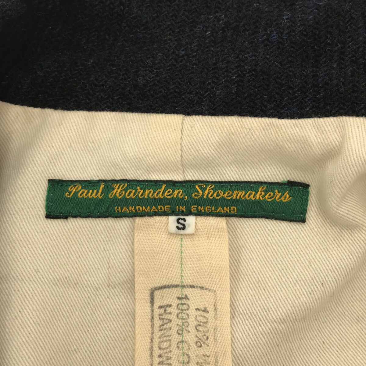 Paul Harnden / ポールハーデン | Blazer Jacket / ウール ブレザージャケット | S | ブラック/ブルー | メンズ