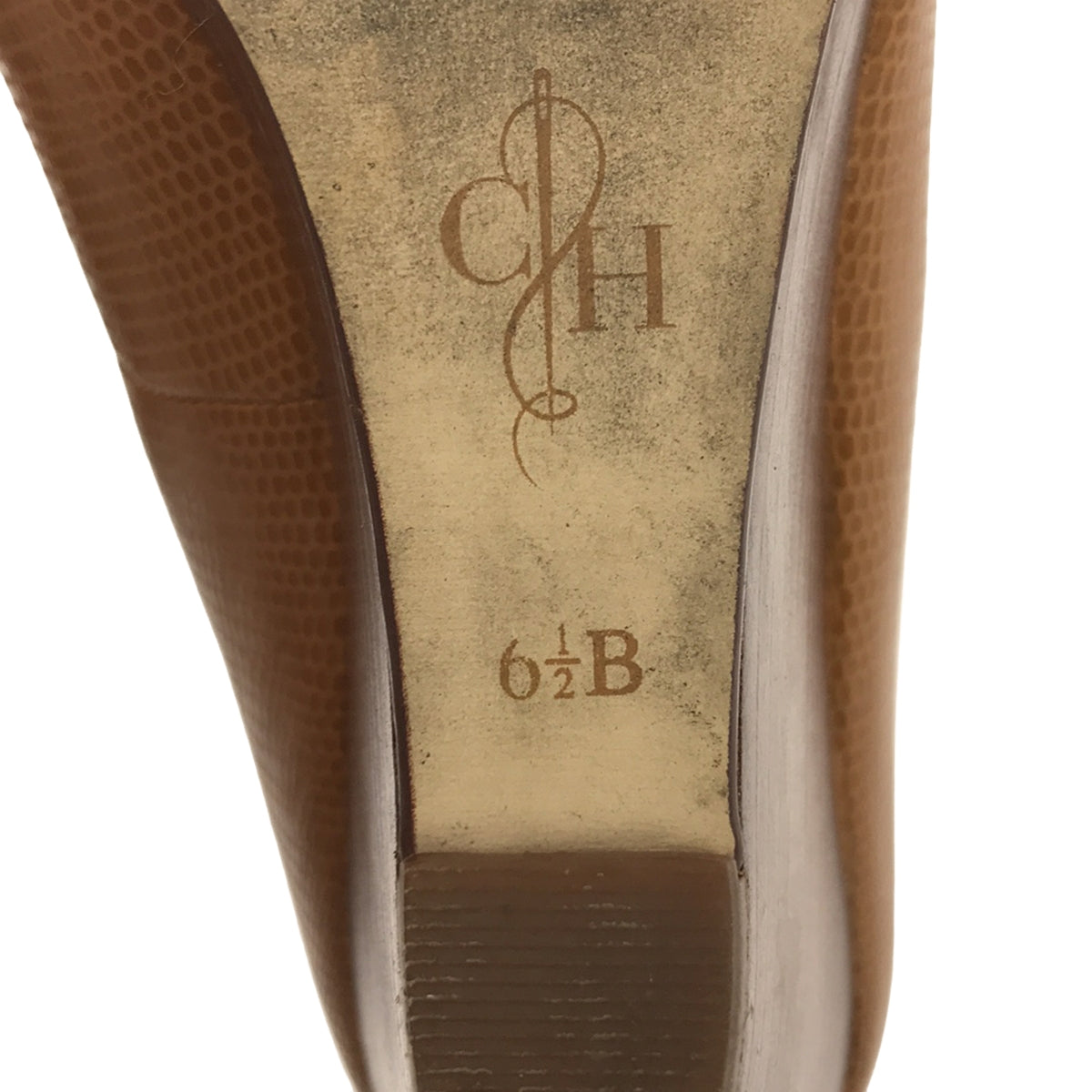 COLE HAAN / コールハーン | ラウンドトゥ ウェッジソールパンプス | 6 1/2B | ブラウン | レディース