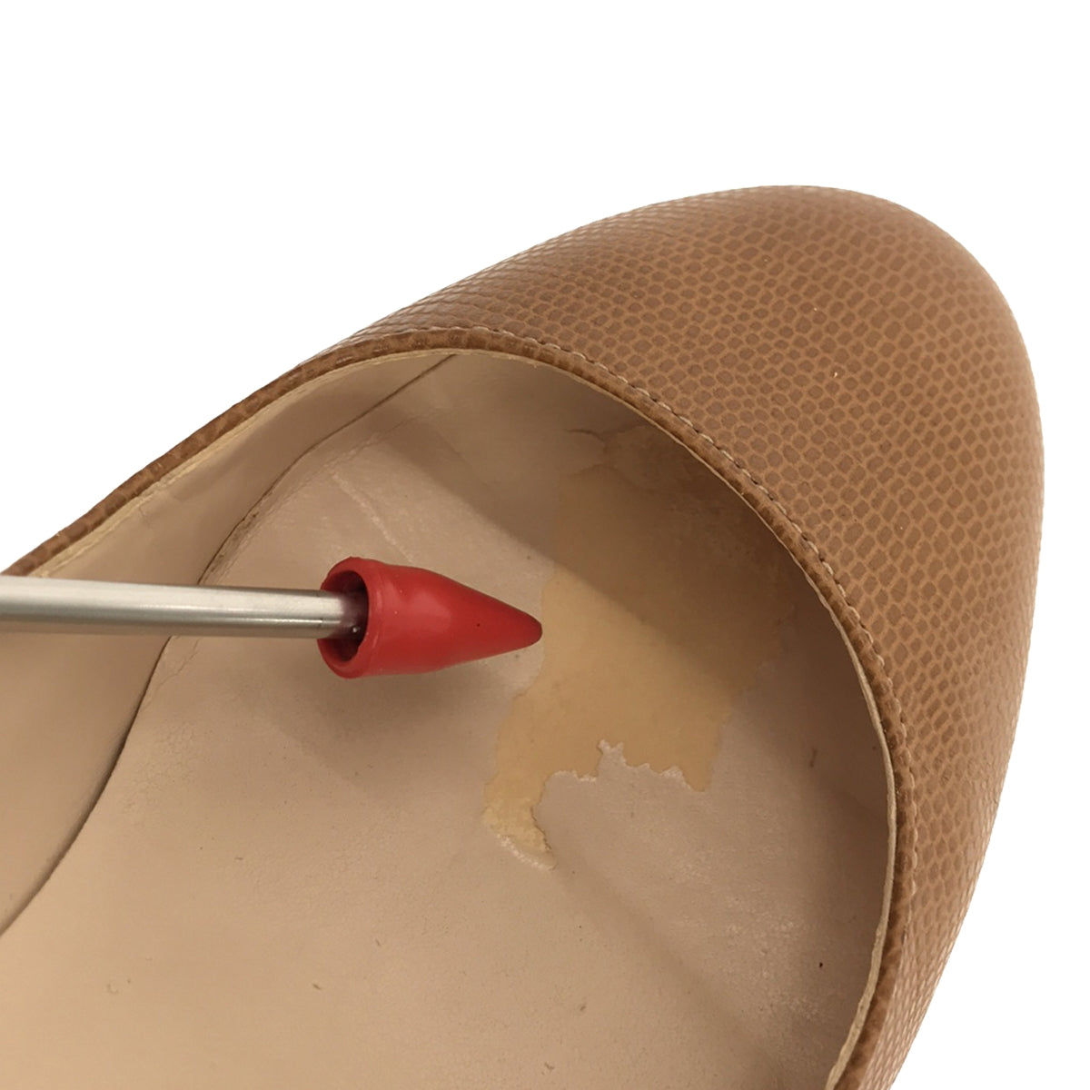 COLE HAAN / コールハーン | ラウンドトゥ ウェッジソールパンプス | 6 1/2B | ブラウン | レディース
