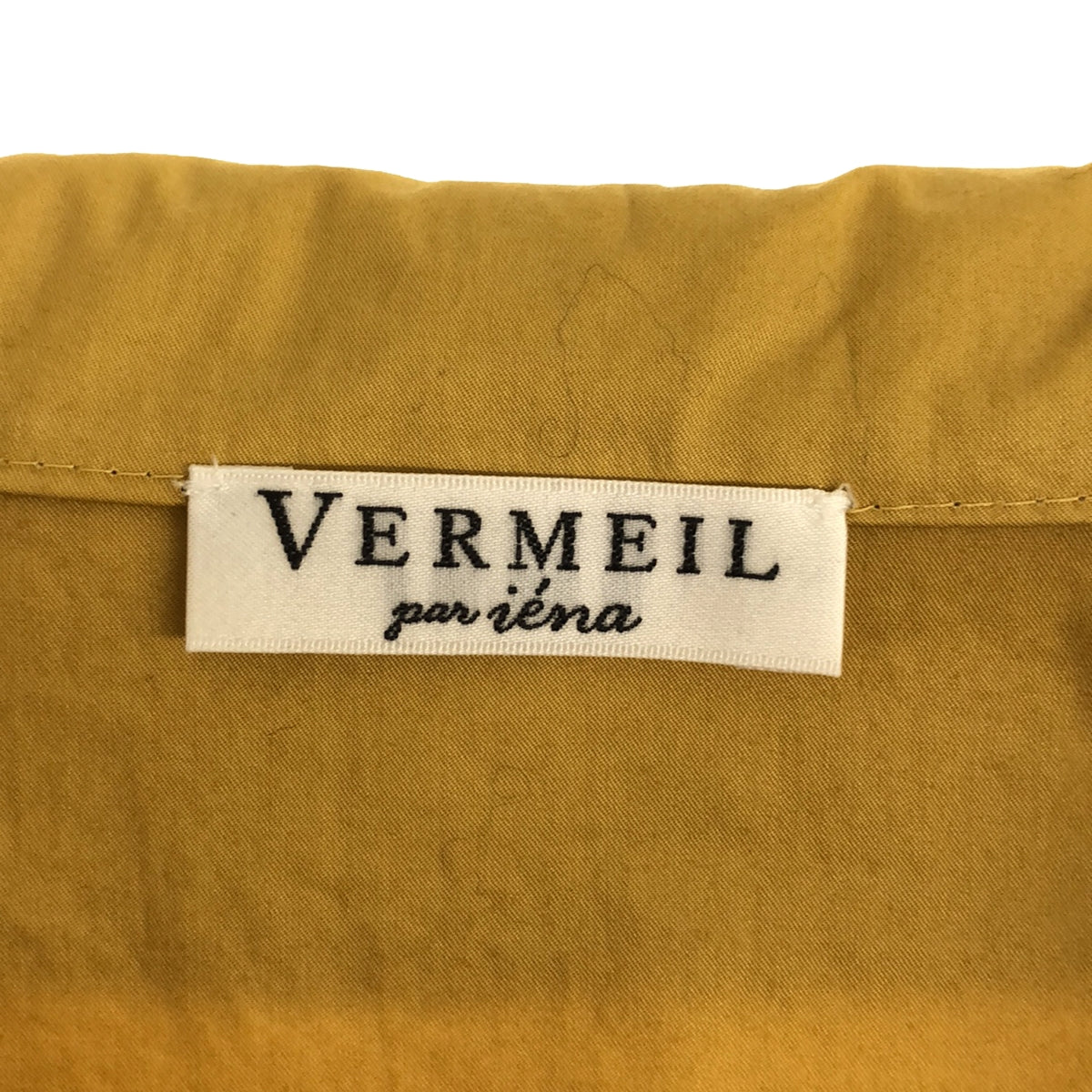 VERMEIL par iena / ヴェルメイユパーイエナ | コットンシャツワンピース | F | レディース