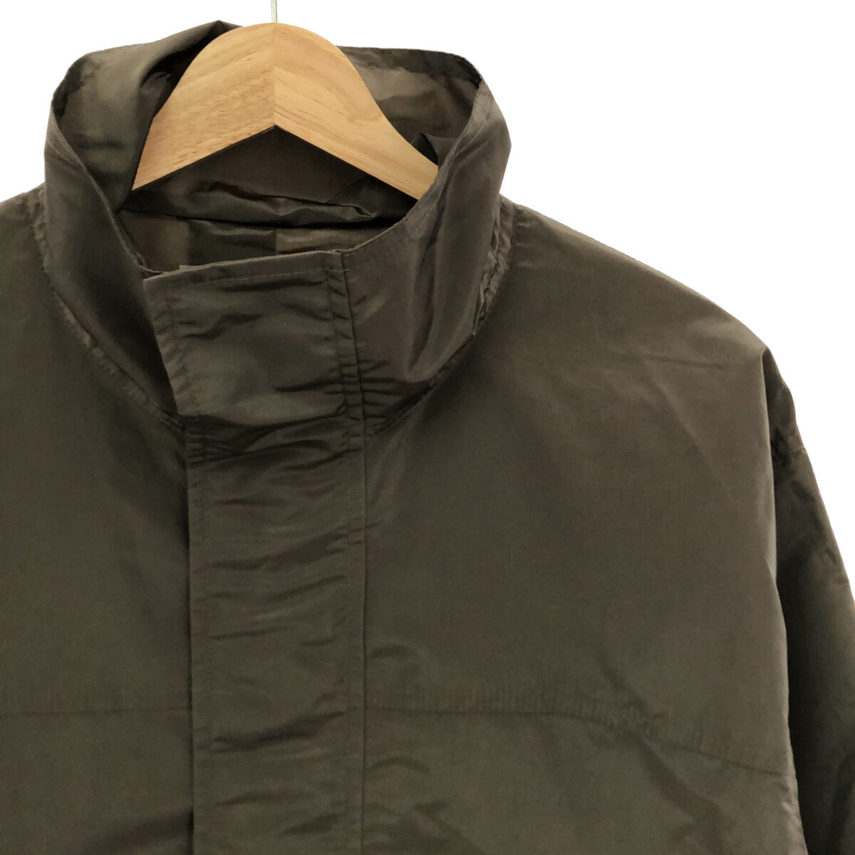 【新品】  Dior homme / ディオールオム | 2019AW | オブリーク ナイロン ハーフジップ アノラック ジャケット | 48 | カーキ | メンズ