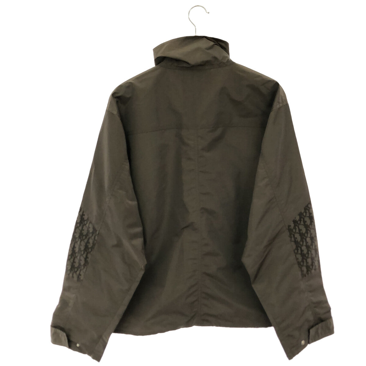 【新品】  Dior homme / ディオールオム | 2019AW | オブリーク ナイロン ハーフジップ アノラック ジャケット | 48 | カーキ | メンズ