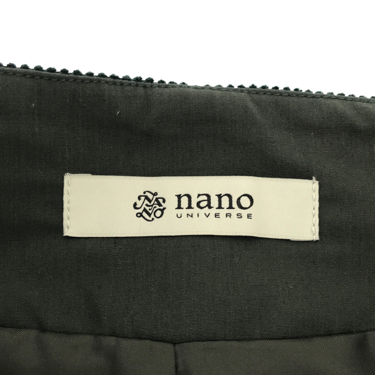 美品】 NANO universe / ナノユニバース | 総裏地 コーデュロイ ワイド