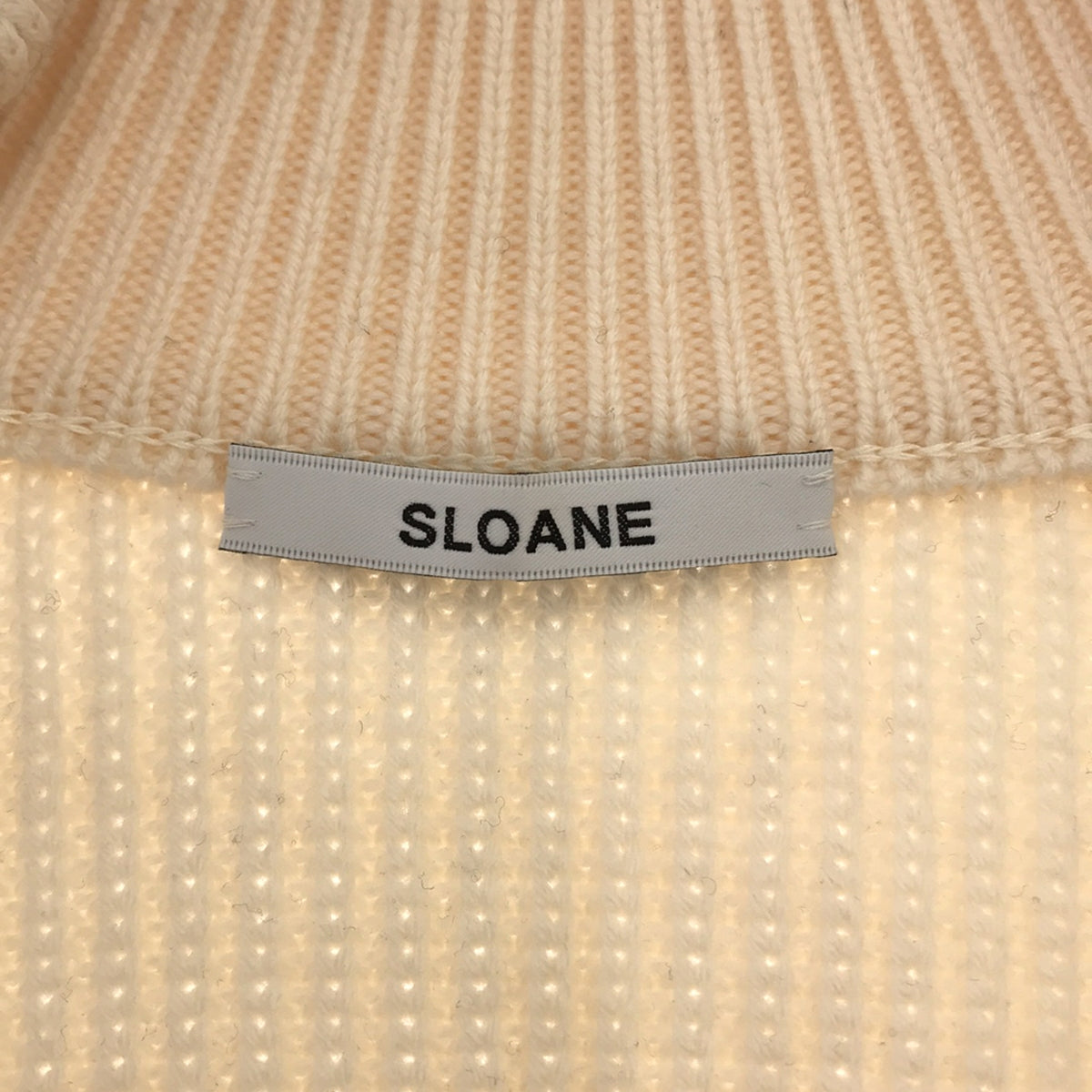SLOANE / スローン | ウール ハイネック ドライバーズ ニットジャケット | 1 | レディース