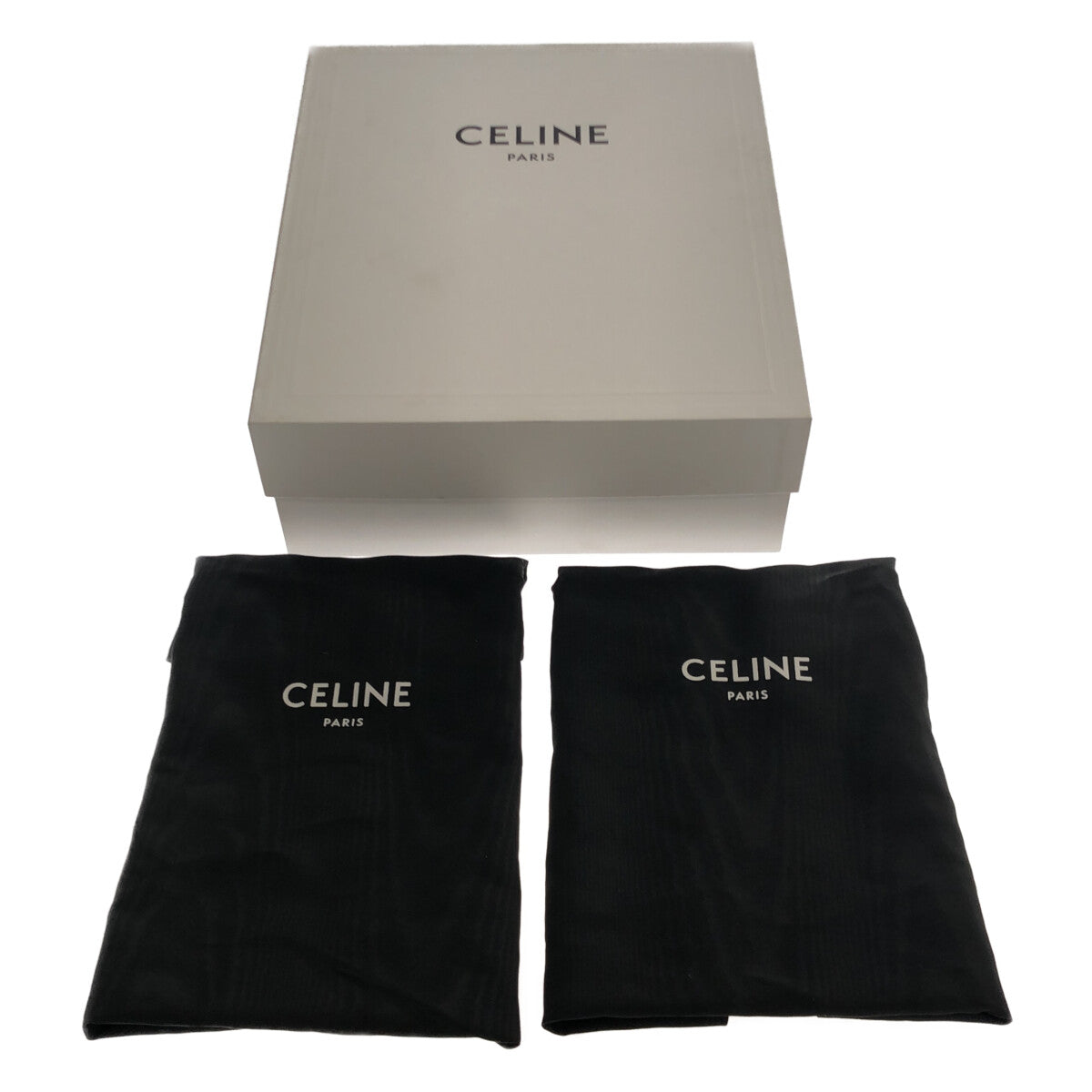 CELINE / セリーヌ | ブロック スライド サンダル / メッシュ＆CELINE