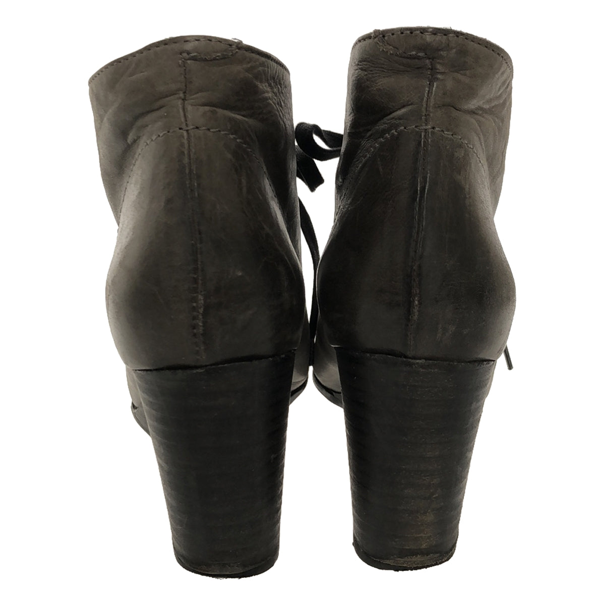 ALBERTO FERMANI / 알베르토 페르마니 | 가죽 짧은 부츠 부티 | 37 | 회색 | 여성