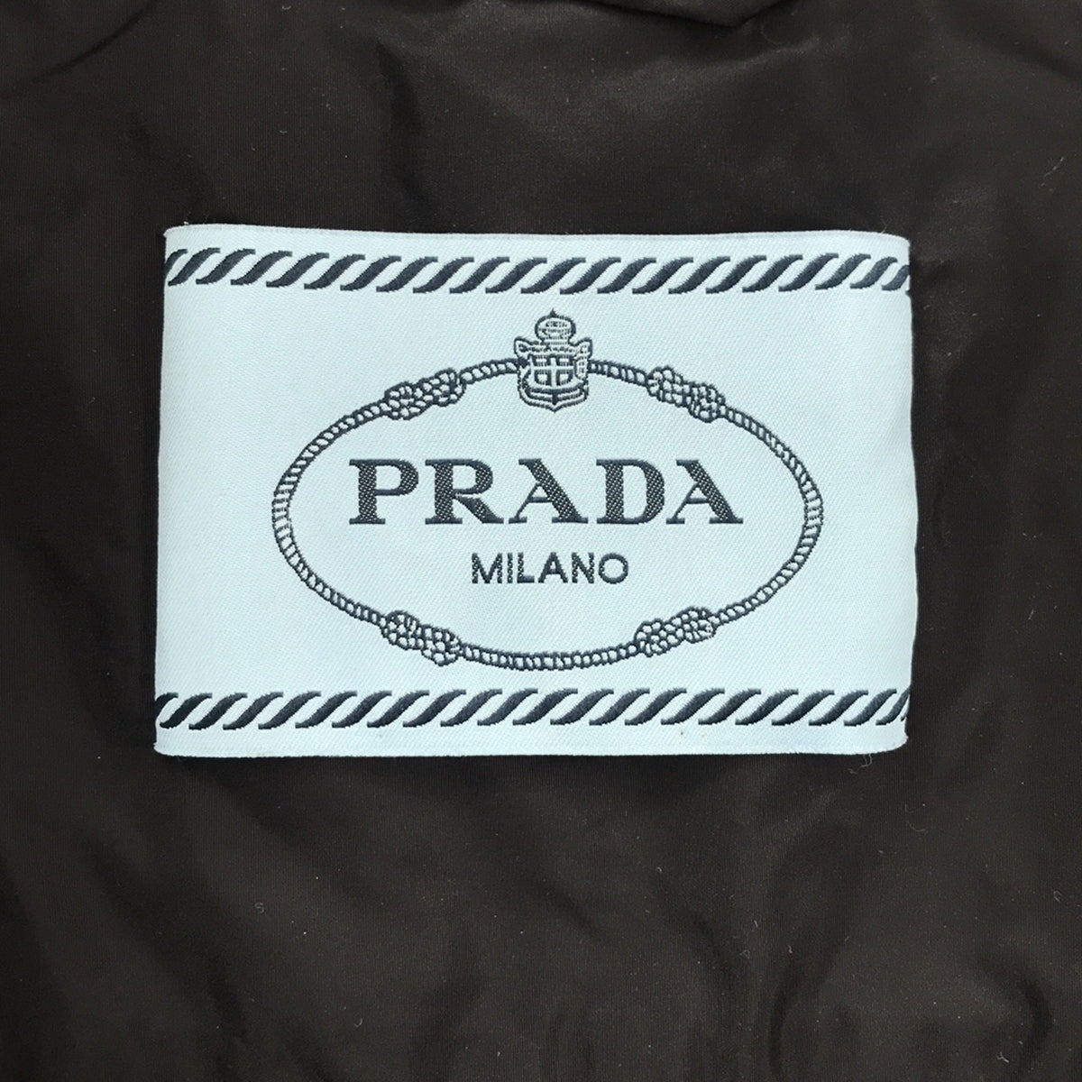 PRADA / プラダ | トライアングル フード ナイロンジャケット | 40 | レディース