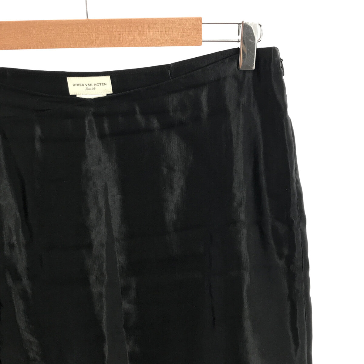 【美品】ドリスヴァンノッテン (DriesVanNoten) 黒スカート　38スカート