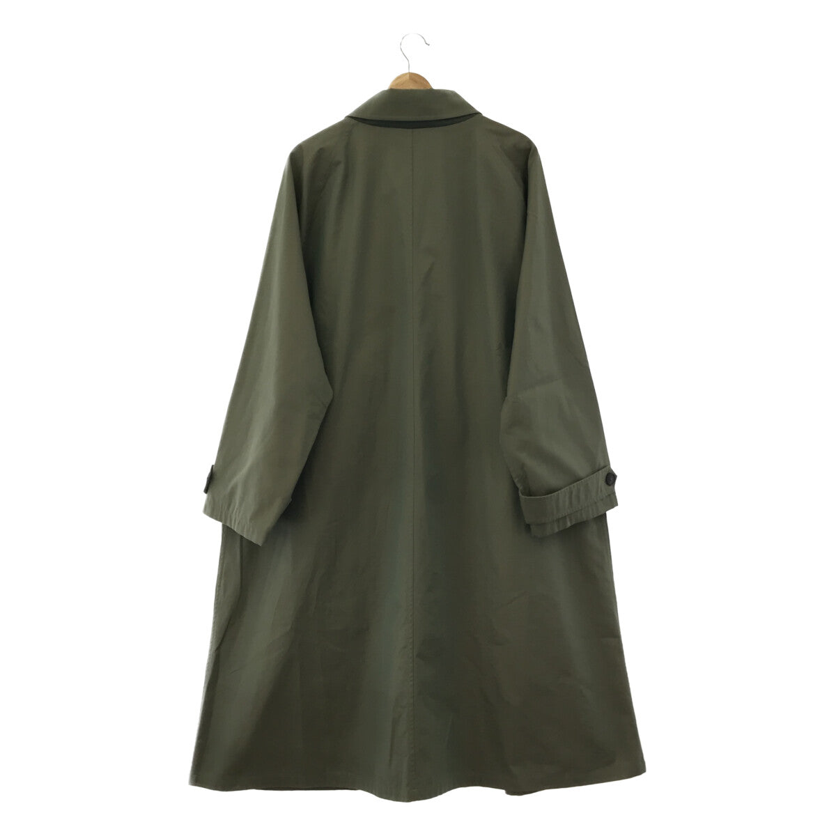 Cristaseya / クリスタセヤ | OVERSIZED TRENCH WITH LEATHER PATCH