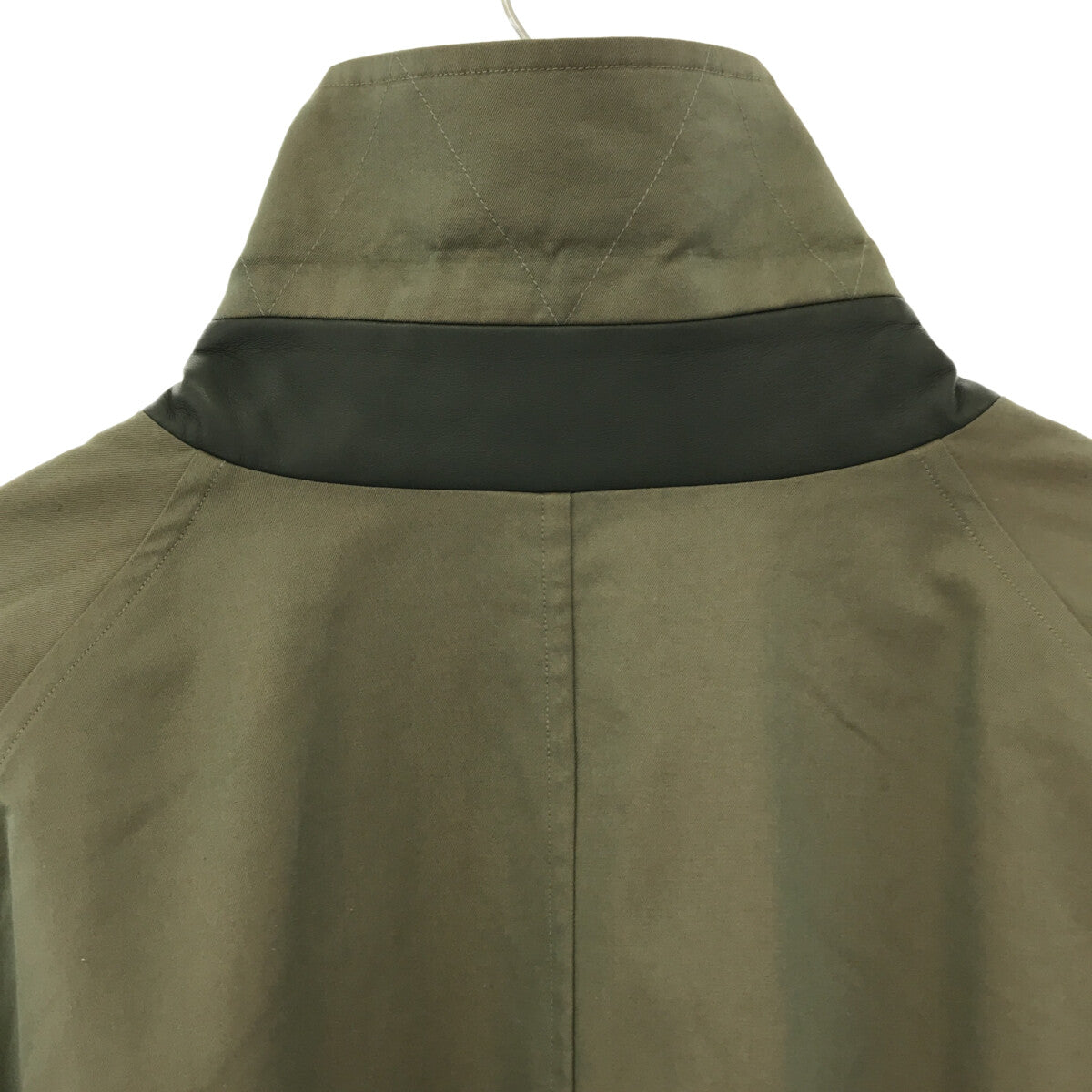 Cristaseya / クリスタセヤ | OVERSIZED TRENCH WITH LEATHER PATCH トレンチコート | L | 玉虫色 | メンズ