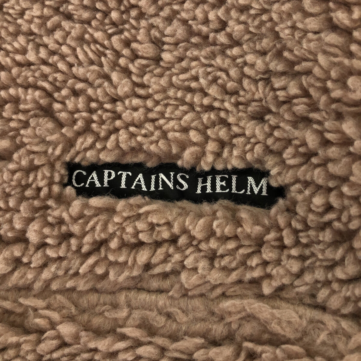 メンズCAPTAINS HELM / キャプテンズヘルム | BOA FLEECE JACKET / ボア フリースジャケット | L | ブラウン/パープル | メンズ