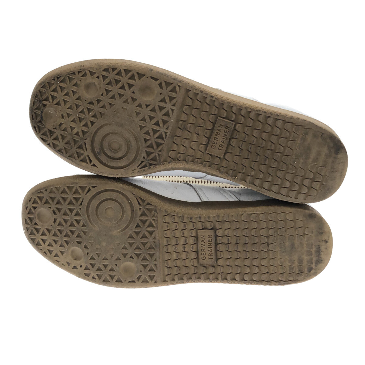 真實作品 / 真部作品 | / 42500 GERMAN TRAINER / 再版型號 German Trainer 皮革運動鞋 | 40 |白色 |男士