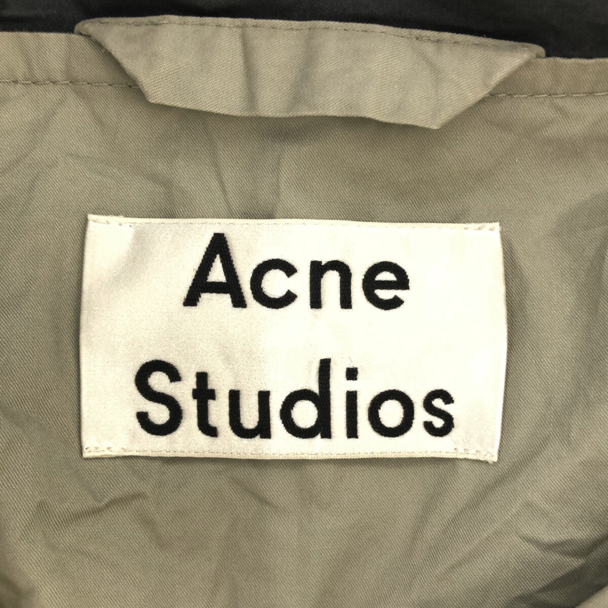Acne Studios / アクネストゥディオズ | テックツイル フィッシュテールパーカー モッズコート | 48 | メンズ