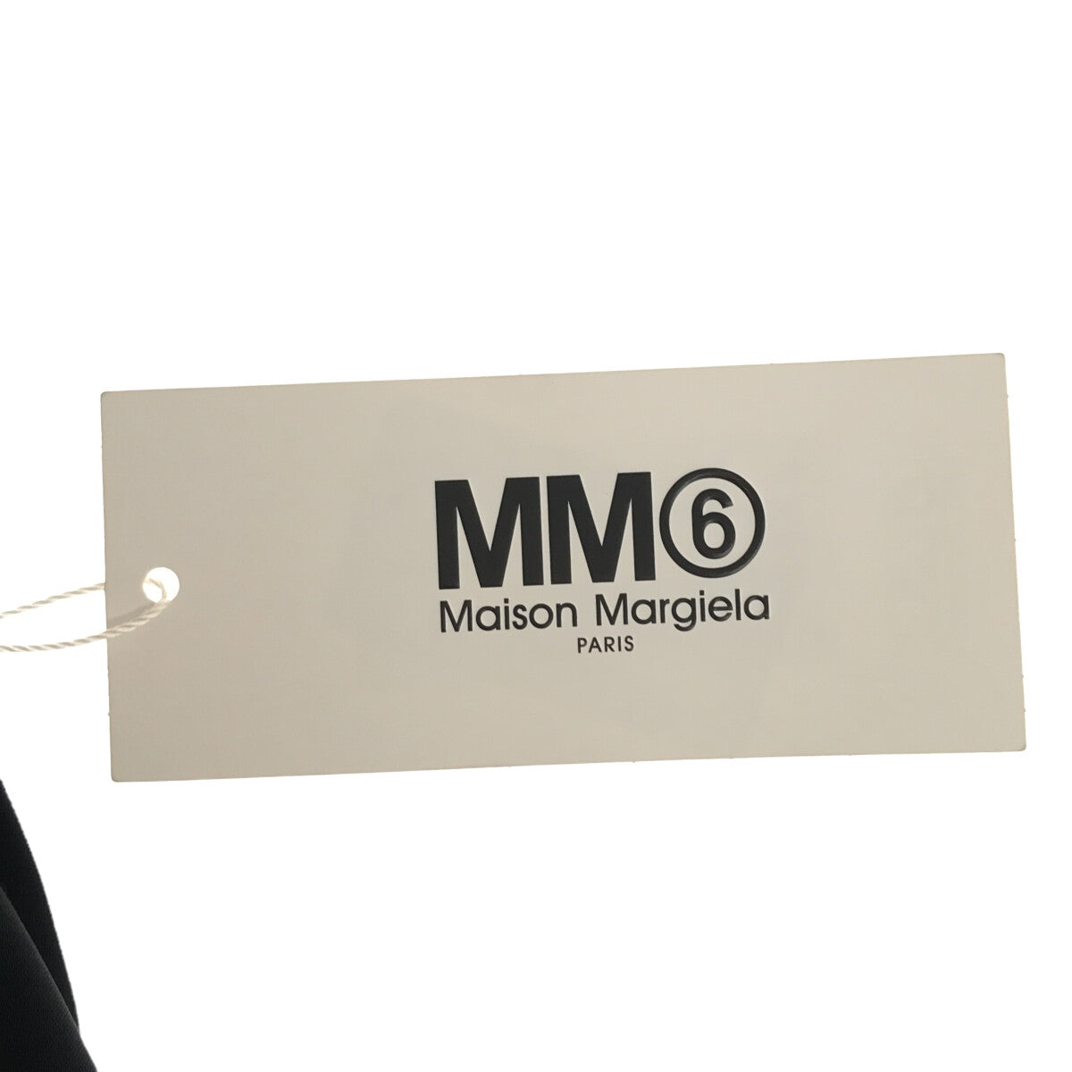 【美品】  MM6 Maison Margiela / エムエムシックスメゾンマルジェラ | 2022AW | バックドレープ 変形 プルオーバー ノースリーブ ブラウス | 40 | ブラック | レディース
